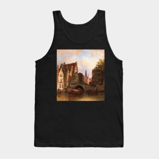 Vintage Scene in Amsterdam Tank Top